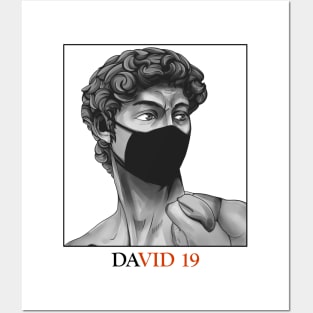 DAVID || COVID 19 Posters and Art